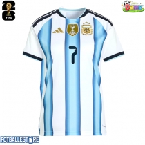 Argentina Rodrigo De Paul #7 Hjemmedrakt Dame VM 2026 Kortermet